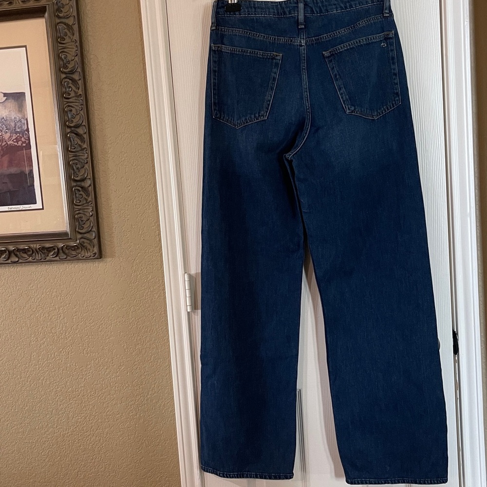 rag & bone Logan Wide Leg Jeans (Annalise) 28, ANNALISE - Picture 8 of 8